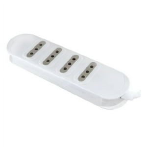 Alargador 4 Posiciones 3 Mts. Macrotel Blanco