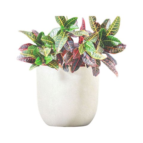 Pottery - Macetero Grande Muna - 33X35 Cm - Blanco