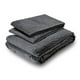 thumbnail image 2 of Quilt Liso Velvet Paris Grafito King, 2 of 5