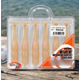 thumbnail image 1 of Pack 6 Señuelos Reins Fat Rockvibe Shad 4” Color Blanco Pez – Vinilo con Aroma, 1 of 2