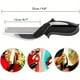 thumbnail image 3 of 1pc 2 In 1 Food Cutter Kitchen Scissors, Salad Chopper Vegetable Cutter With Built-in Cutting Board, 3 of 4