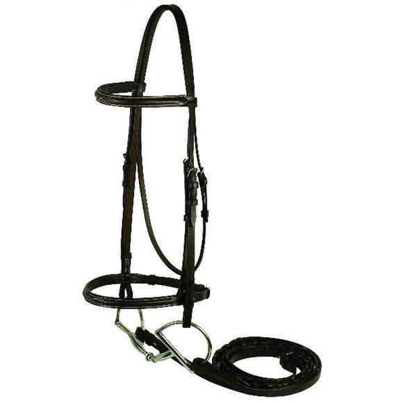 Brida Snaffle Yoeyang Havanna Brown Cobb