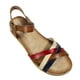 thumbnail image 2 of Sandalia Mujer con Plataforma Hebilla TGH07 Beige, 2 of 5