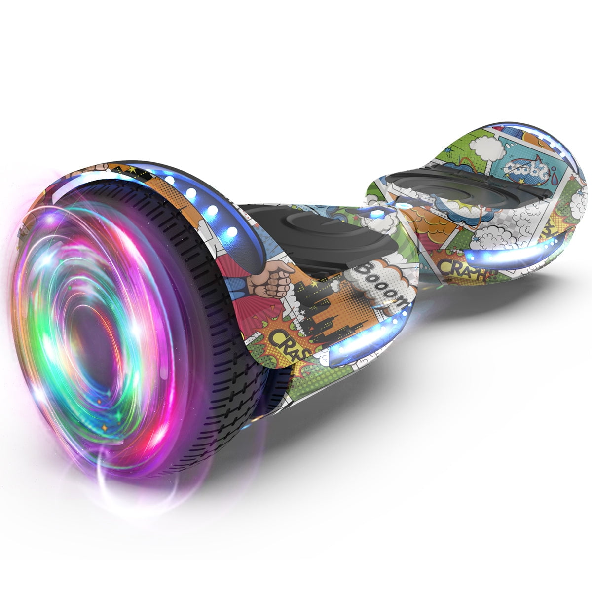 Hoverstar - Hoverboard Skate Eléctrico Con Altavoz Inalámbrico Y Luces Led Adecuado Para Niños, Niñas Y Niños Para Uso En Interiores Y Exteriores