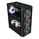 thumbnail image 2 of Gabinete Kronos Ice Drilling, Atx, Vidrio, 4 Coolers Rgb Negro, 2 of 3