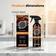 thumbnail image 4 of Spray desengrasante cocina resistente espuma limpiador aceite hornos encimeras estufa, 4 of 7