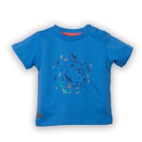 Polera Bebe Niño Azul Pillin