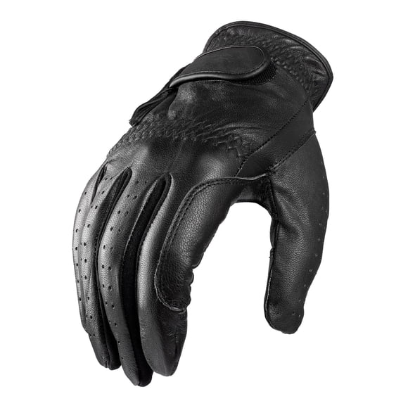 Guantes Cuero Natural, Negro, Vestir y Conducir. FRANZ MOSSI