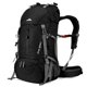 thumbnail image 1 of Mochila de senderismo Loowoko 50 L impermeable con funda para lluvia 45+5 L, 1 of 6