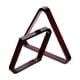 thumbnail image 5 of Juego de Estantes para Bolas de Billar Planas de 2 Piezas, Estantes para Bolas Triangulares, Sólidos para Accesorios, Suministros, Bolas Estándar, Jue Rojo, 5 of 5