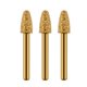 thumbnail image 3 of 3 Piezas De Muelas Abrasivas Con Forma De Cuerpo De Ojiva Para Tallar Grabado De Metal 10mm, 3 of 5