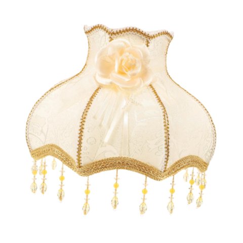 Ioensy - Pantalla De Tela Elegante Con Flecos Para Hogar, Oficina, Sala De Estar, Hotel, Beige