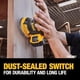 thumbnail image 3 of Lijadora Orbital DEWALT 20V MAX DCW210B Brushless Solo Herramienta, 3 of 3