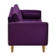 thumbnail image 5 of Sofa Retro 2C Felpa 04 Morado, 5 of 6