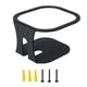 thumbnail image 3 of Altavoz Montaje en pared Estantes para altavoces Soporte de audio Fácil instalación Soporte práctico Altavoz Soporte de montaje en pared para oficina Negro, 3 of 5