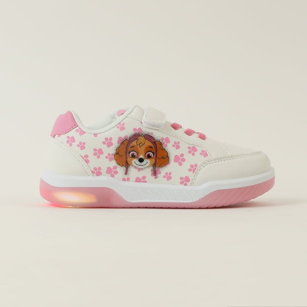 Zapatillas Con Luces Niña Skye Detalles Blanco Paw Patrol