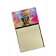 thumbnail image 1 of Soporte Para Notas Adhesivas Dachshund Hippie Dawg, 1 of 7