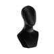 thumbnail image 1 of Cabeza De Maniquí De Busto, Estable, De Terciopelo, Para Collares, Gorra De Centro Comercial, Color Negro, 1 of 5
