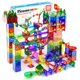 thumbnail image 1 of Bloques de construcción magnéticos Marble Run Toy PicassoTiles de 120 piezas, 1 of 6