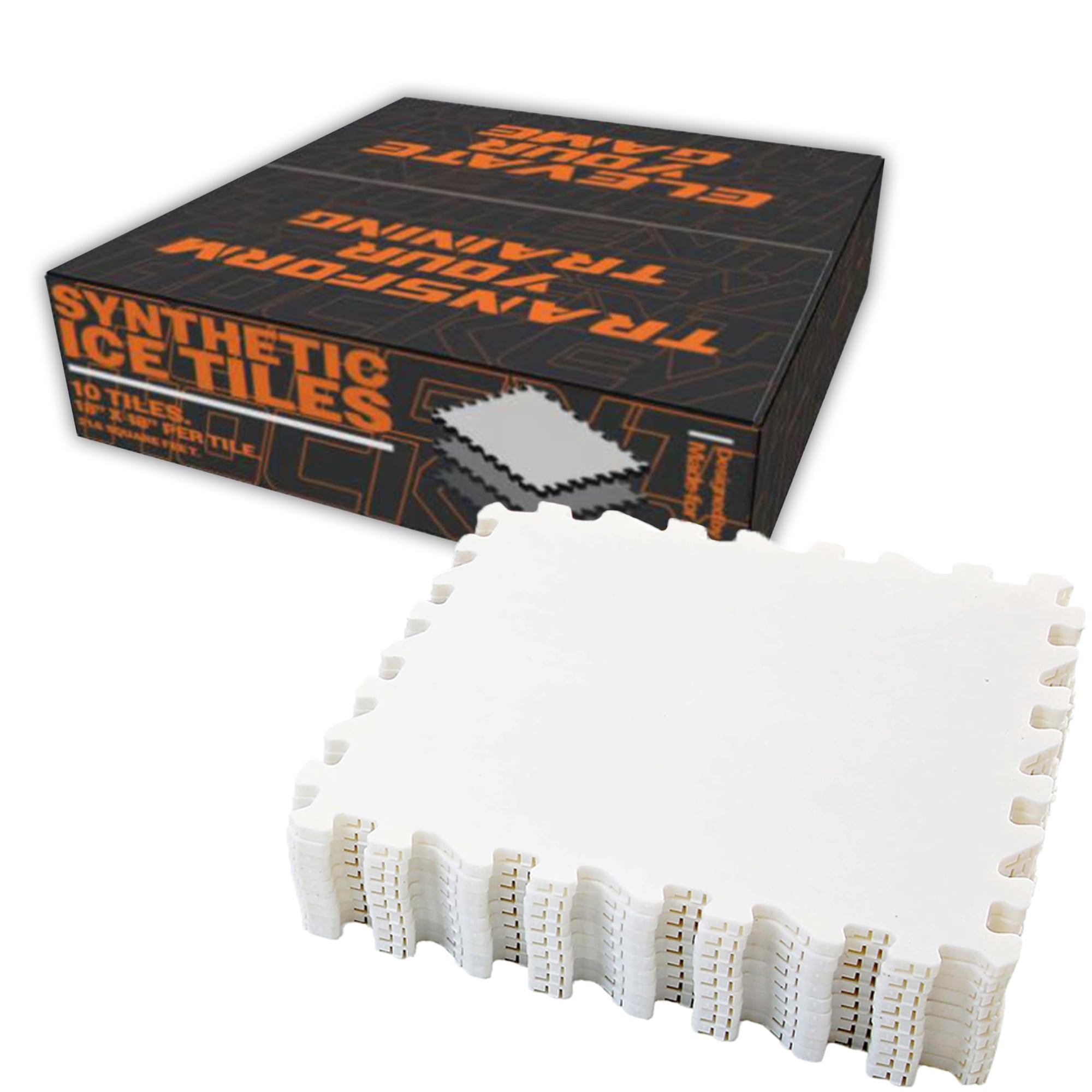 Baldosas De Hielo Sintético Potent Hockey 10 Piezas 2 M²