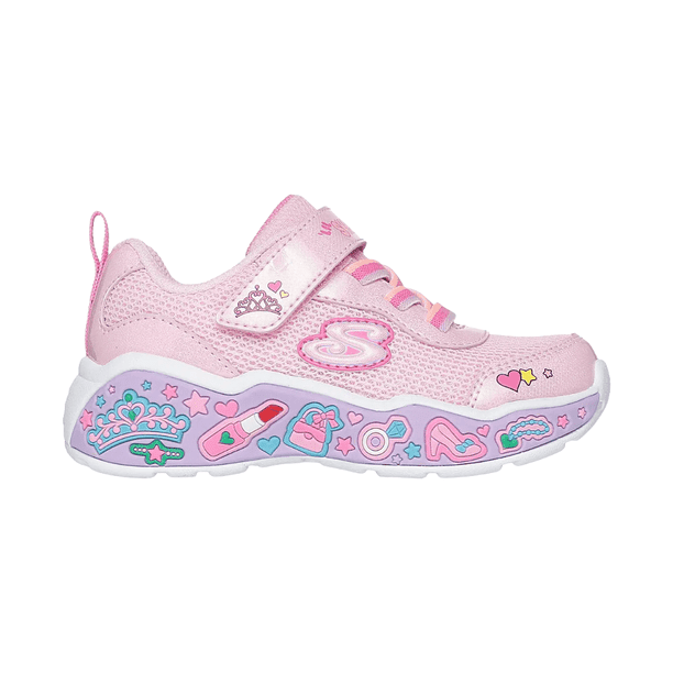 ZAPATILLAS URBANAS SKECHERS PLAY SCENE FUN SQUAD BEBÉS | 303158N-PKMT - Talla 20 CL / 5 US / 11 CM