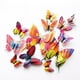 thumbnail image 2 of 12pcs 3d Three-dimensional Double-layer Simulation Butterfly Stickers, Creative Simulation Butterfly Refrigerator Self-adhesive Sticker Magnet With Glue Sticker, Wardrobe Sticker, 2 of 4