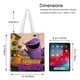 thumbnail image 5 of Robot Monster Bolso de tela con estampado de lienzo para mujer, bolsa de compras reutilizable y estética, con cremallera interior, regalo para mujer,38*45cm., 5 of 6
