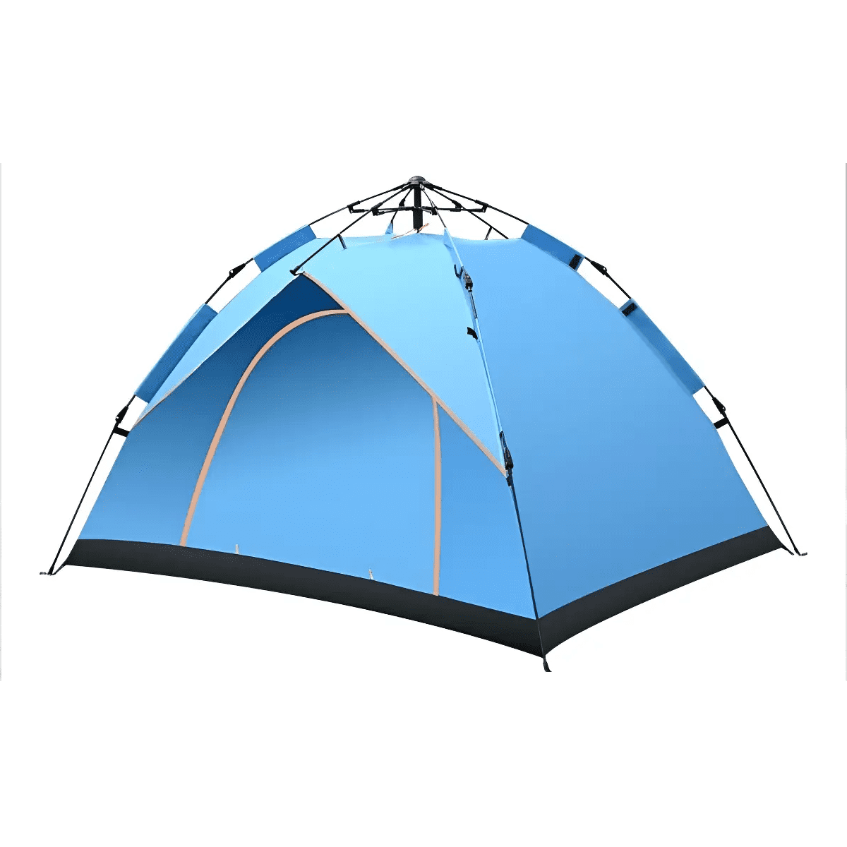 Carpa De 4 Personas Belug De Armado Automático Y Fácil 2x2 Metros Azul