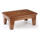 thumbnail image 1 of Taburete CONSDAN para cama de madera de roble para personas mayores, 6.5 pulgadas, 1 of 8