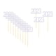 thumbnail image 5 of 12 Piezas 2023 Cupcake Topper Glitter Para Decoración De Fiesta Suministros Temáticos De Cumplea?os Argent, 5 of 5