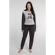thumbnail image 1 of Pijama Largo Algodón Gris Talla L, 1 of 4