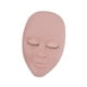 thumbnail image 3 of Práctica De Maquillaje Modelo De Cara Práctica Suave Cabeza De Entrenamiento De Pestañas Para Principiantes Rosa, 3 of 3