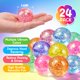 thumbnail image 2 of Bolas antiestrés VESPRO 24 unidades - juguetes de gel con brillo, 2 of 7