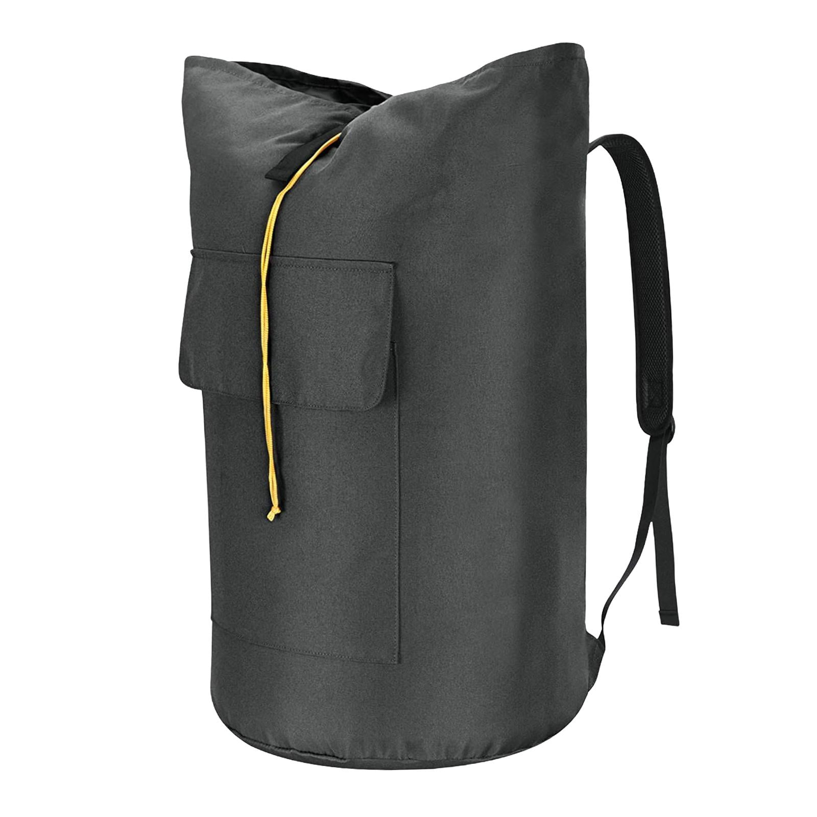 Bothyi - Bolsa Para La Colada, Mochila, Bolsa De Almacenamiento Para La Colada, Para Dormitorio Universitario, Cesta Para La Colada, Color Negro