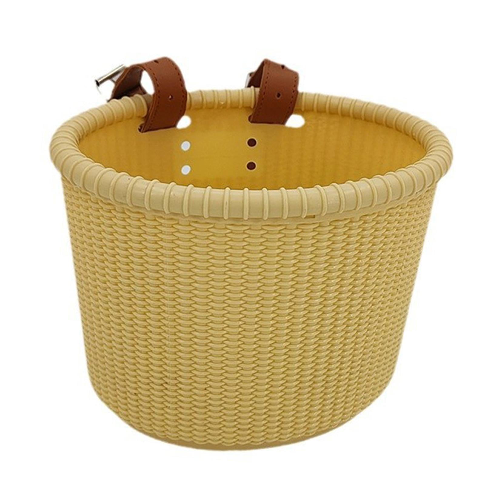 Magideal - Canasta De Bicicleta Para Niños Ciclismo De Ciclismo Condecoración Portátil Almacenamiento Bicicleta Cesta Delantera Para Niñas Niños Picnic Aftana Al