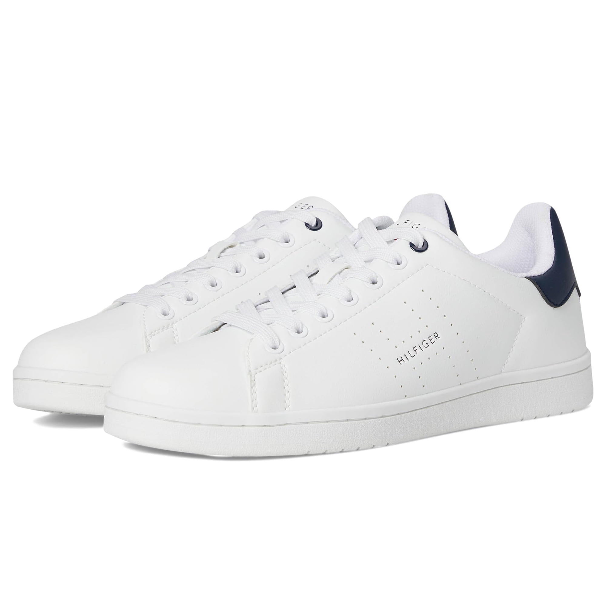 Zapatilla Tommy Hilfiger Liston Blanca Para Hombre Talla 8 (ee. Uu.)