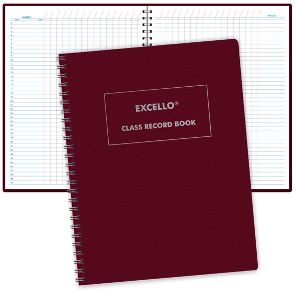 Libro de registro Elan Publishing 21x28 cm 40 nombres Excello