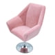thumbnail image 1 of Sillón De Casa De Mu?ecas Silla De Flocado A Escala 1:12 Muebles De Sala De Estar Rosa, 1 of 5