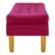 thumbnail image 3 of Banqueta Wood 2c Felpa 01 Burdeo, 3 of 4
