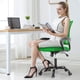 thumbnail image 5 of Silla de Oficina BestOffice Paquete de 2 con Respaldo de Malla y Soporte Lumbar Verde, 5 of 7