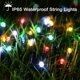 thumbnail image 4 of Luces solares navideñas Joomer 400 LED, 22 m, multicolor, paquete de 2, 4 of 8