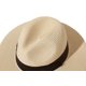 thumbnail image 4 of Sombrero Lanzom para mujer, ala ancha, paja, Fedora, UPF50+, color caqui, 4 of 6