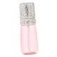thumbnail image 4 of Botella de spray de perfume 60 ml Botella de bomba pequeña retro portátil vacía Herramienta de maquillaje delicada de viaje de acrílico Contenedor de , Rosado, 4 of 5