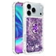 thumbnail image 3 of FOXDOCK Funda Glitter Líquida para iPhone 17 Pro Max con Anillo Brillante, TPU Antichoques y Esquinas Reforzadas, Soporte, 3 of 6