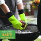 thumbnail image 4 of Guantes de barbacoa de silicona GEEKHOM con soporte para ollas, 35 cm, impermeables, 4 of 8