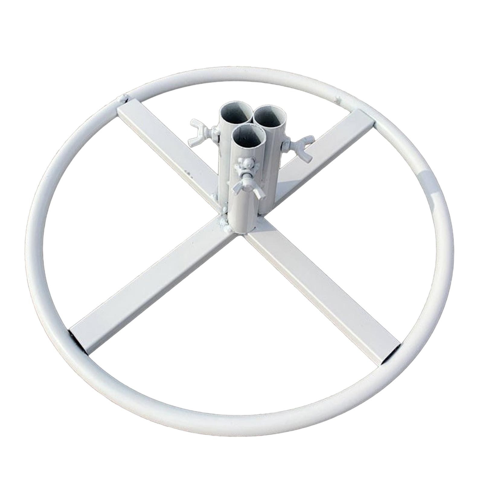 Magideal - Base De Soporte De Exhibición Para Poste De Flores, Flores De Pie Grandes, Hierro Versátil Y Resistente, Suministros De Boda Reutilizables Para Fiesta C