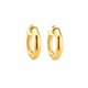 thumbnail image 1 of Argollas Bold con Baño de Oro 18K., 1 of 4