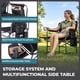thumbnail image 4 of Silla de camping FUNDANGO extragrande plegable, capacidad de 204 kg, 4 of 8