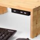 thumbnail image 5 of Hub USB USB Gear de 4 puertos USB 2.0 Mini Metal con adaptador de corriente, 5 of 6