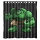 thumbnail image 1 of Cortina de ducha de cartón de Anime Hulk, juego de cortina de baño con ganchos, tamaño 66 x 72 pulgadas, 1 of 3